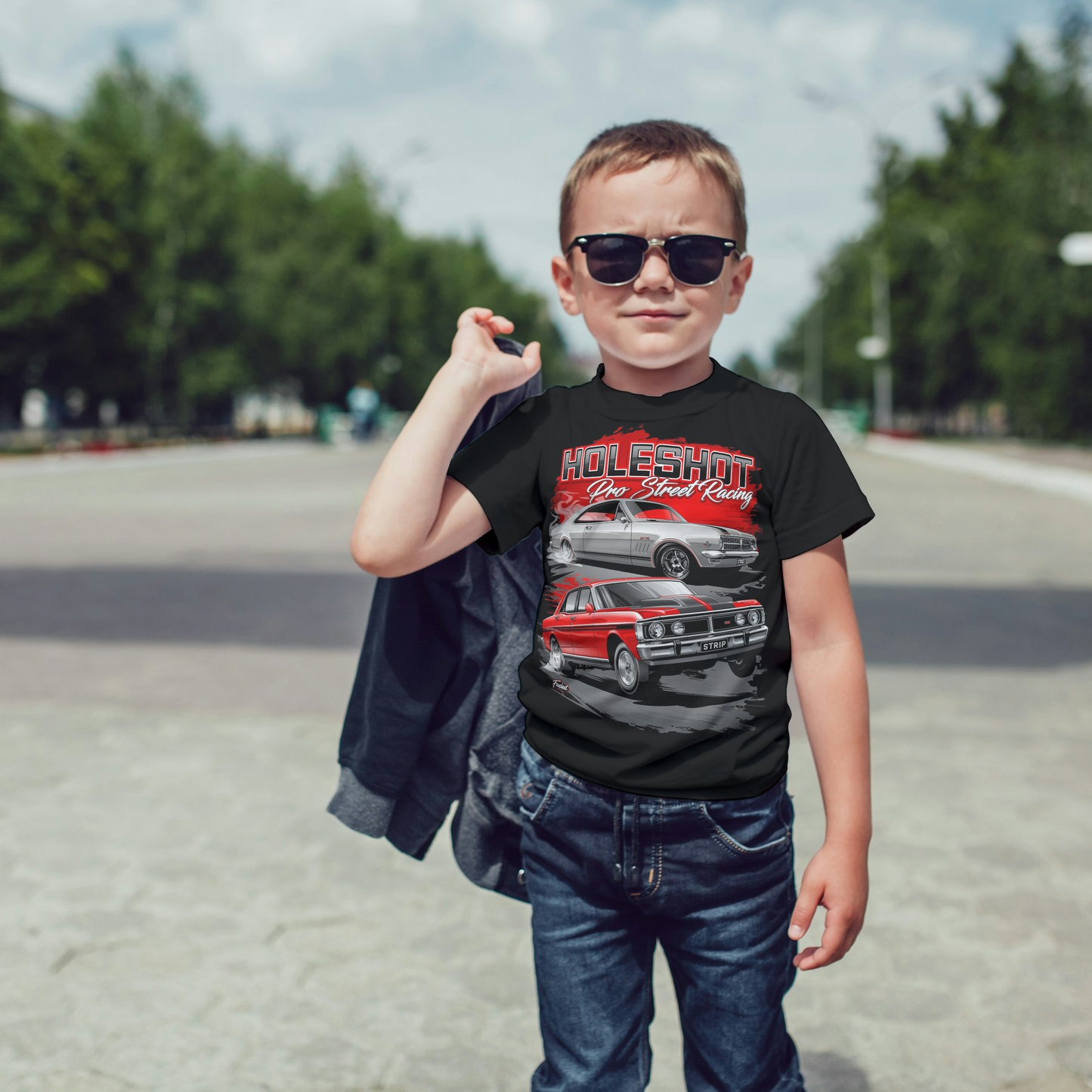 Street n' Strip - Kids T-Shirt